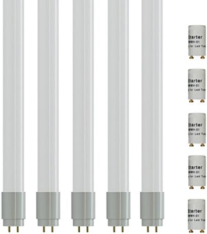 ZoneLED Set of 5 - 150 cm T8 G13 22W (replaces 58W gas tube) - Daylight 4500K - 200° beam angle