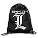 Produktbild OQUYCZ Anime Death Note L Travel Gym Bag Drawstring Backpack/Rucksack