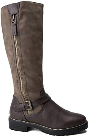 Divaz Ladies Long Boots BROWN Size 37