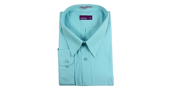 teal button down shirt