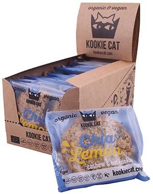 Kookie Cat - Biscuits avec Chia et Citron - 50 grammes