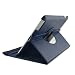 Produktbild Leo Accessories Schutzhülle aus Kunstleder für iPad 2/3 / 4, iPad Air, iPad Mini, iPad Mini 2, um 360 Grad drehbar, inklusive Displayschutzfolie und Eingabestift Blau blau iPad 2, 3, 4
