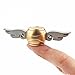 Produktbild Quidditch Snitch Fidget Spinner Golden Ball Angel Wing Hand Spinner Fidget Metall Spielzeug Erwachsene Kinder up to 5 Minute Spins (Gold Kupfer)