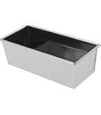 Marcel Paa Brotbackform Edelstahl 18x9x7 Cm Mit Abnehmbarem Boden – Perfekt Für 550g Brot Oder 650g Kuchen, Hitzebeständig Bis 250°C