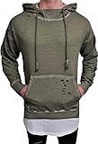 designer pullover männer Farben: Schwarz , Weiß , Khaki / Grün , Beige , Grau / Vintage / Denim Grey , Rot , Anthrazit / dunkelgrau langer schnitt / sehr angenehmes tragegefühl druck sommershirt langarmshirt langarmig dünnes material s m l xl xxl motiv muster einfarbig camo tarn-farbe military jungen damen cardigan großer ausschnitt kapuzen-shirt kapuzen-langarm kapuze röhre röhrenjeans hose jeans kurzarmig