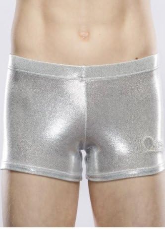 Gymnastic Shorts by Quatro. Variety of colours & sizes available (Silver, 36")