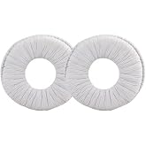 Replacement Headphone Pad Sponge White Compatible with Schulzz Sony Mdr ZX100 ZX110 ZX300 V150 V300 DR-BT101 Models