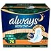 Always Ultra Thin Overnight Pads with Wings - 76 ct. RS.3529.00