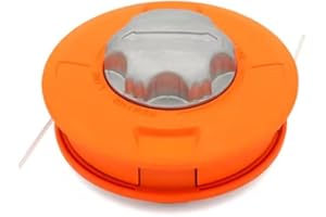 komiprotect® Testina Decespugliatore Universale BB3- Attacco M10 x1,25 - Testina decespugliatore batti e Vai - con pomolo in Alluminio Resistente, per Tutti i Tipi di Decespugliatori in Commercio