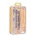 Produktbild SISHUINIANHUA 110 In 1 Multifunktionale Magnetische Präzisionsschraubendreher Set Werkzeuge Torx Elektronische Geräte Reparatur Computer PC Handy Werkzeuge,Yellow