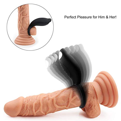 Preisvergleich Produktbild Penisring Kräftiger Vibrierender Penisring Männliche Verzauberung Vibes Vibrator Penisringe Klitorisklitoris Sex Toys Vibratoren Vibes Stimulator für männliches Sexspielzeug für männliche Paare