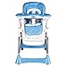 Sungle® Multifunctional Foldable Baby Highchair Adjustable Chair 6 Colours (Blue)