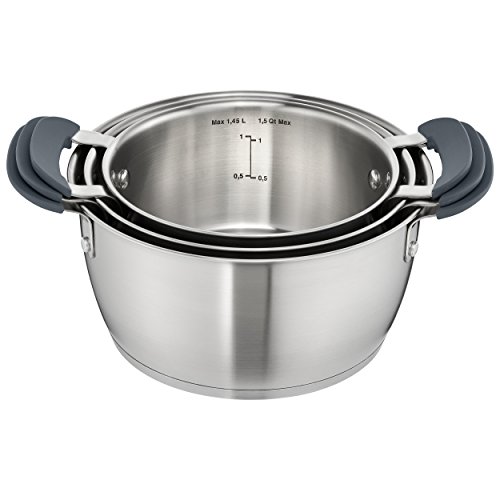 Tefal C817S3 Ovation Topfset 6-teilig, stapelfähig, induktionsgeeignet - 11