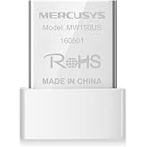 Mercusys MW150US, N150 Wireless Nano USB Adapt&ouml;r
