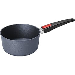 Woll 1920DPS Diamond Lite Casserole en Fonte-diamètre 20 cm-Hauteur 10 cm, capacité : 2,5 l, avec poignée Amovible