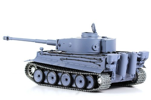 Heng Long Radio Remote Control Model Tiger 1 RC Tank Pro Version with Metal Tracks & Gearboxes