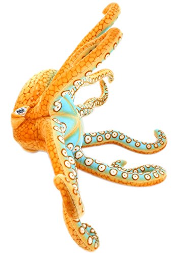 YunNasi 31’/80cm Kreative Plüschtier Krake Kissen Kuschelig und nahe an der Wirklichkeit - 4