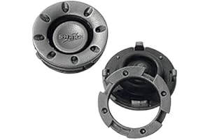 Shark Casco de Moto Unisex para Adultos, Plata, L 13 mm