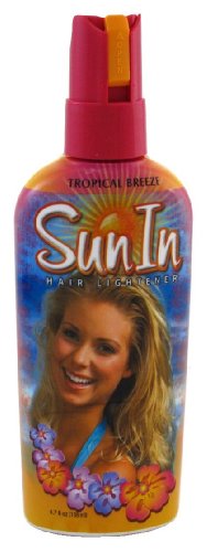 Sun In Hair Lightner Pump 4.7 Oz 130 ml Original Tropical Breeze3-Pack) by Sun-In