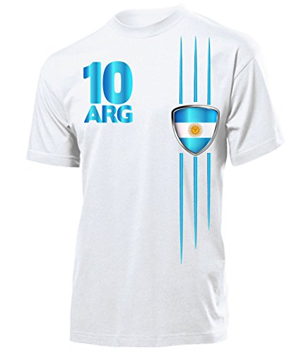 Golebros Argentinien Fanshirt Streifen 3305 Herren T-Shirt (H) Gr. XL