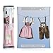 Produktbild Microsoft Xbox 360 Folie Skin Sticker aus Vinyl-Folie Aufkleber Oktoberfest Dirndl Muster