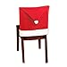 Produktbild Kolylong® 1 PC Santa Red Hat Stuhlhussen Weihnachtsdeko Esszimmer Stuhl Cap Sets