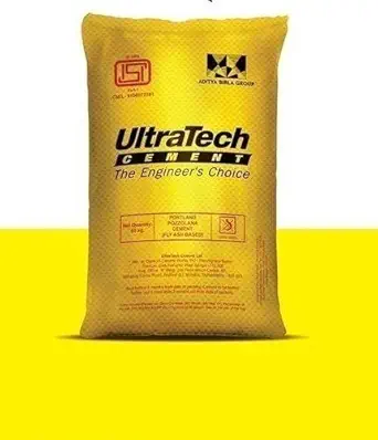 UltraTech PPC Cement, 43 Grade, 50 kg