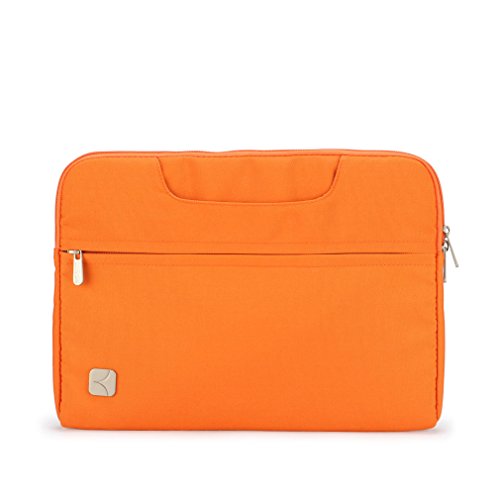 Caison 15.6″ Laptop NoteBook Bag Hülle Tasche 15.6 Zoll Handbag Schoner Abdeckung (Orange) - 2