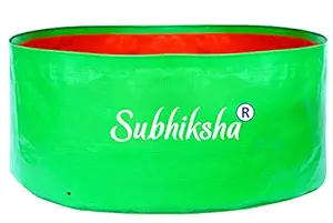 Subhiksha Grow Bags (World Class), UV Inhibited, All Weather Proof, Non Fading -Dia 24 inch x 12 inch Ht -24 * 12 Pack of 6