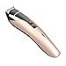 Pritech 6-en-1 Trousse de toilette pour hommes Full Size Trimmer, tondeuse nez, barbe, Shaver (Golden)