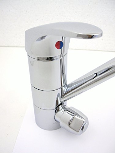 Niederdruck Spültischarmatur mit Geräteanschluss Spülmaschiene Anschluss Küchenarmatur - 2