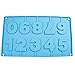 Produktbild MagiDeal Silikonform Zahlen DIY Lutscher Fondantkuchen Zuckerfertigkeit Dekoration Backform