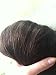 THICK CLIP IN ON FRINGE BANGS WITH SIDE FACE FRAMING LAYERS CUSTOM MADE FREE COLOUR MATCH SERVICE (DARK BROWN (2))
