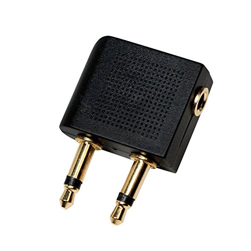 Preisvergleich Produktbild LogiLink CA1089 Audio Adapter für den Flugzeugsitz-Audioanschluss