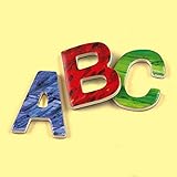 Image de Eric Carle Uppercase Wooden Magnetic Letters