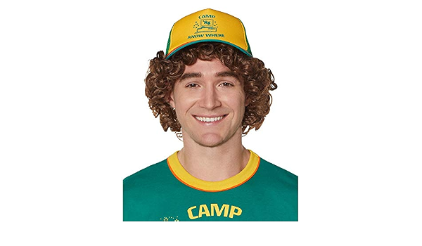 Stranger Things Dustin Camp Know Where Trucker - Cappello Verde : Amazon.it:  Abbigliamento