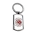 Produktbild Game of Thrones Fantasy Got Serie TV USA zeigen Schlüsselanhänger Metall Charm Anhänger Schlüssel Ring Schlüsselanhänger Bag Tag Schlüsselanhänger – Daenerys Targaryen Queen Dany stormborn Mutter Drachen Logo