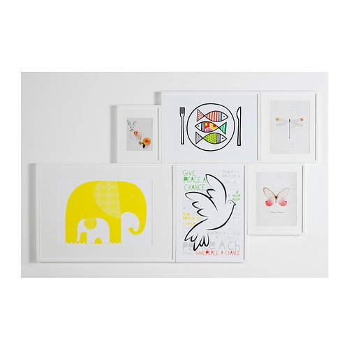 IKEA RIBBA Rahmen in weiß (30x40cm) - 3