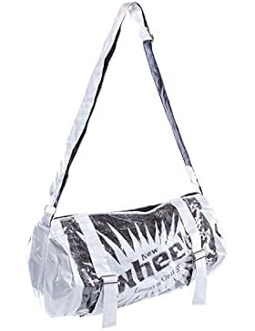 Shakti Milan Yoga Sporttasche Wheel Black Upcycled Tasche recycled Reissack Schultertasche Schultasche Umhängetasche...