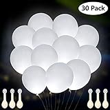 FÁCIL DE USAR: Para activar los globos LED que brillan en la fiesta oscura, todo lo que hace es sacar la etiqueta y la fiesta está encendida.
