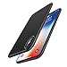 Produktbild EasyAcc iPhone X Hülle Case(Nicht für iPhone XS), [Unterstützt kabelloses Laden (Qi)] Ultra-Dünn 0.45mm PP Handyhülle Cover Anti-Kratzer Schutzhülle Leichter Schutz Tasche für iPhone X - Matt schwarz