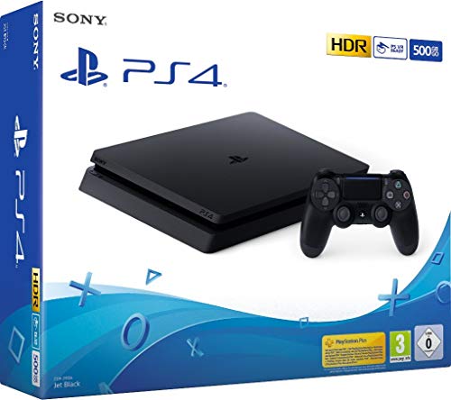 Preisvergleich Produktbild Sony Playstation 4 Slim - 500 GB - Schwarz (Zertifiziert und Generalüberholt)