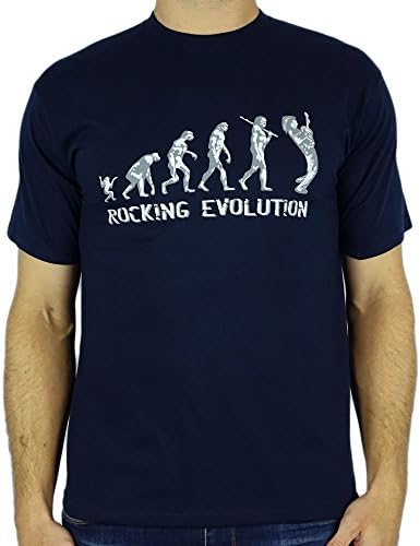 My Generation EvolutionRocking Guitar Player Evolution - Stylish Bespoke Music Guitar Band Gift for Men | Him | Dad | Grandad | Brother | Uncle T-Shirt