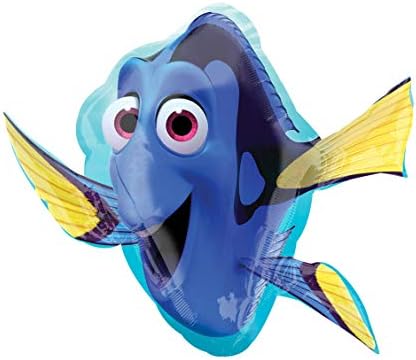 Frith Events Dory Super Shape foil Balloon for Underwater Theme Birthday Decoration (Blue, FE-023)
