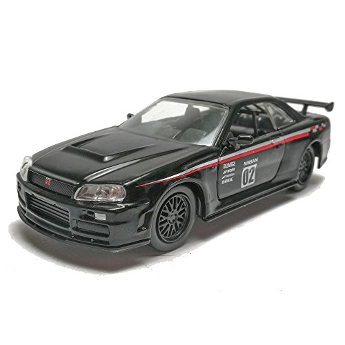 Jada 1 32 Jdm Tuners Die Cast 02 Nissan Skyline Gt R R34 Car Model Collection Buy Online In Pakistan At Desertcart Pk Productid