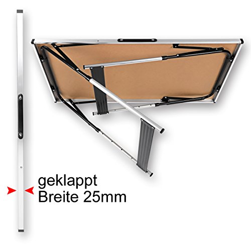 INXX 30303 Alu-Mehrzwecktisch 3-teilig 100cm x 60cm Tapeziertisch - 7
