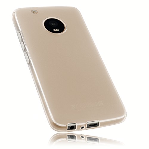 Preisvergleich Produktbild mumbi Schutzhülle für Lenovo Moto G5 Plus Hülle transparent weiss