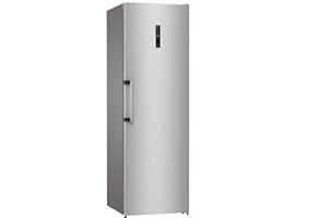Gorenje R 619 DAXL6 Réfrigérateur/AdaptTech/FreshZone/Refroidissement par circulation d'air, écran LED, 398 l, 185 cm, classe d'efficacité énergétique D/acier inoxydable