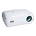 Produktbild Video Beamer, Crenova XPE680 720P Multimedia Beamer, Heimkino unterstützt 1080P HD 5.8 "LCD Beamer VGA / AV / USB / YPbPr / Eingang mit kostenlosem HDMI & AV Kabel für TV Spiel USB Speichergerät
