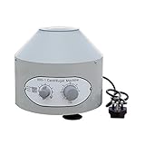 ECO-WORTHY Machine centrifuge électrique de minuterie de pratique de laboratoire de centrifugeuse de 220V 4000rpm